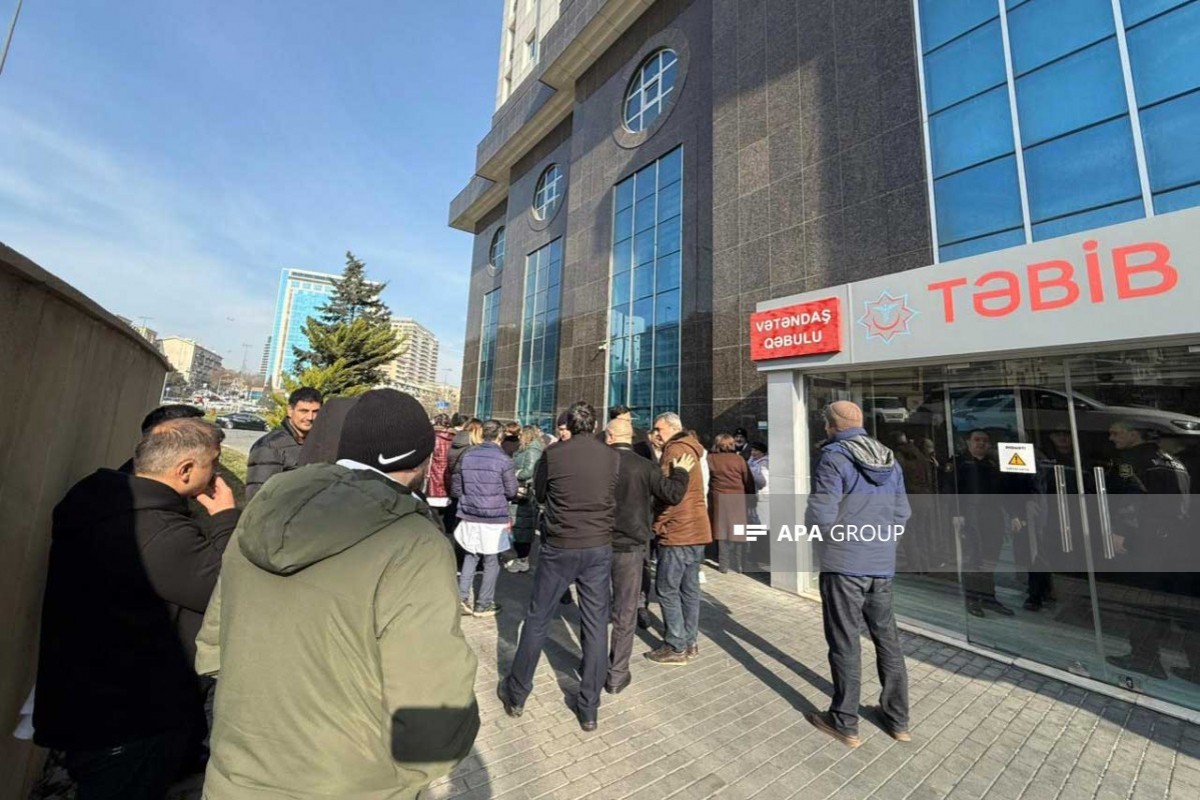 Стоматологи регионов Азербайджана протестуют против сокращений TƏBİB-ФОТО 