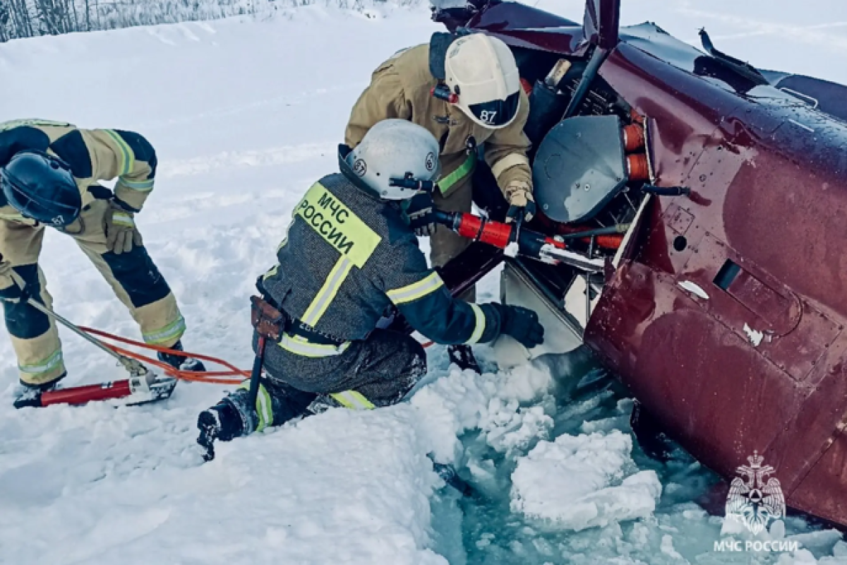 В России потерпел крушение частный вертолет, есть погибшие