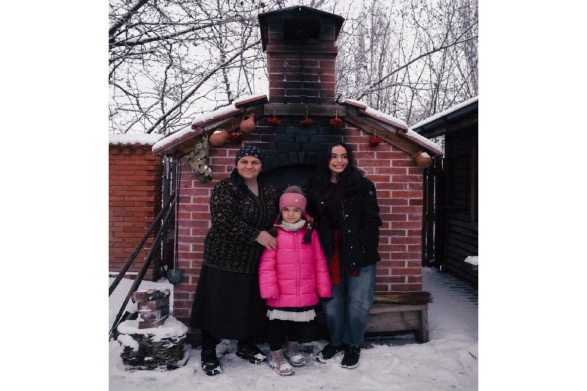 Лейла Алиева стала гостем проекта Kənd Həyatı в Гусаре