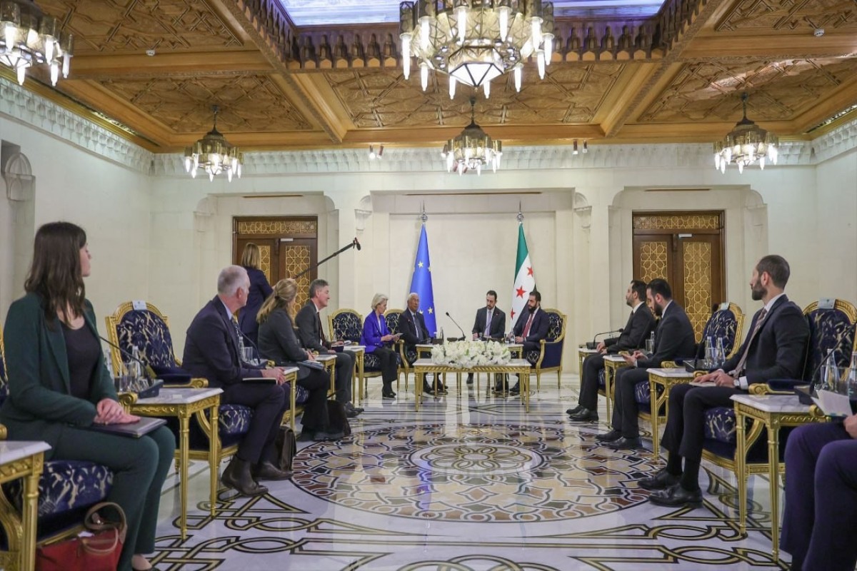 Лидеры ЕС провели переговоры с президентом Сирии-ФОТО 