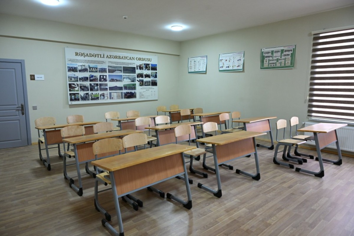 По инициативе Фонда Гейдара Алиева в Уджаре введено в эксплуатацию новое школьное здание -ФОТО 