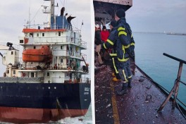 В результате удара России по двум гражданским судам в Одессе погиб один моряк