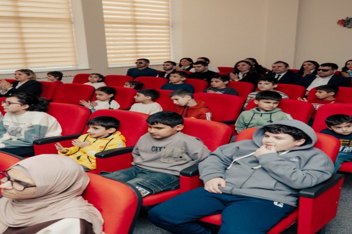 Арзу Алиева и Алена Алиева посетили реабилитационное учреждение для людей с нарушениями зрения -ФОТО 