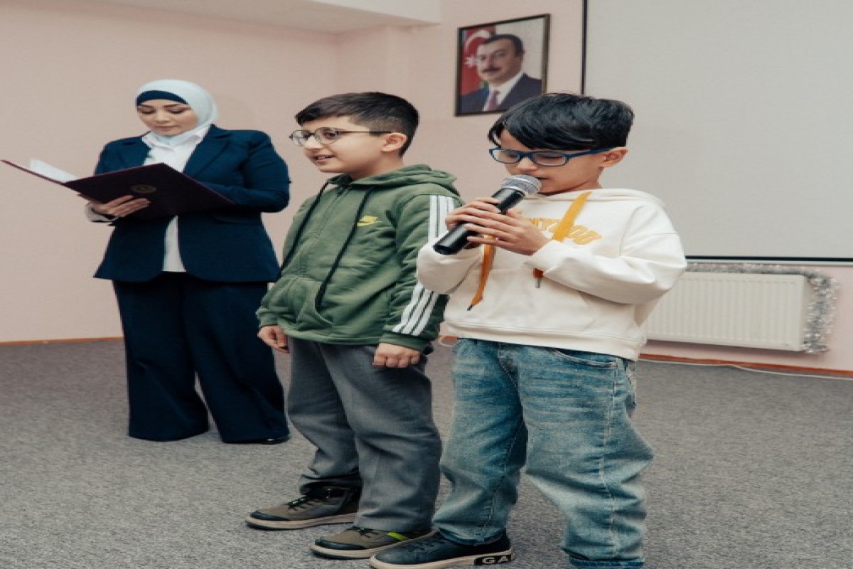 Арзу Алиева и Алена Алиева посетили реабилитационное учреждение для людей с нарушениями зрения -ФОТО 