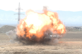 Сотрудник НПО подорвался на мине в Агдеринском районе, ему ампутировали ногу