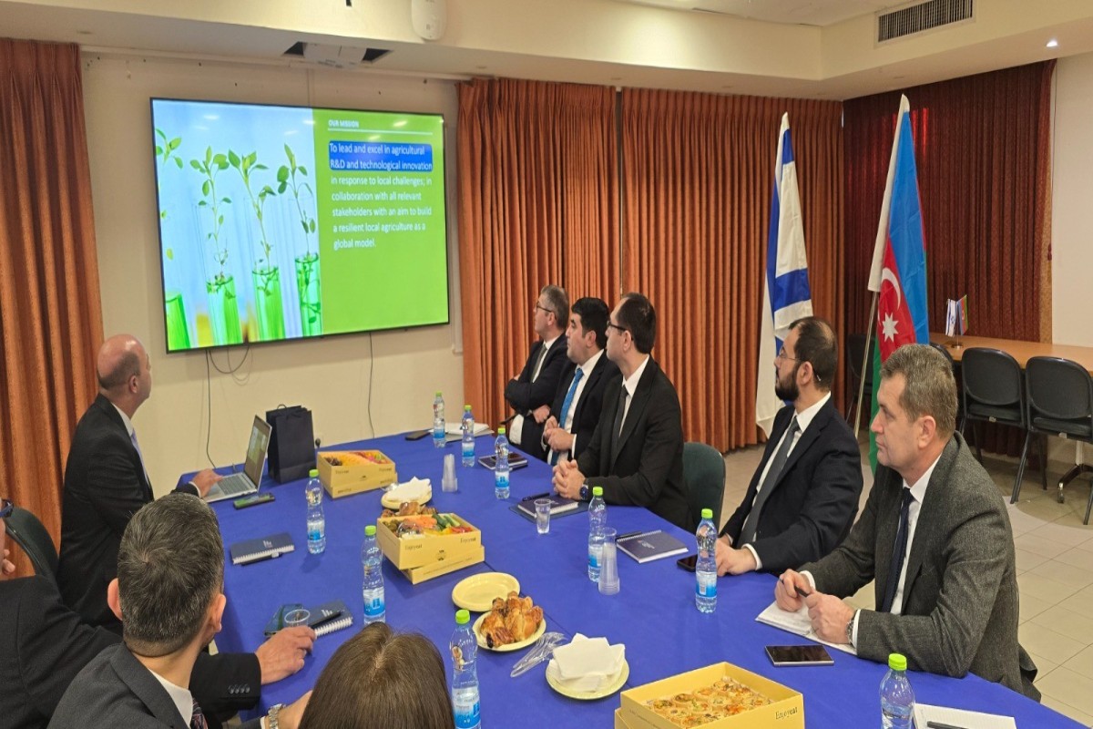 Азербайджан и Израиль расширяют сотрудничество в аграрной сфере-ФОТО 