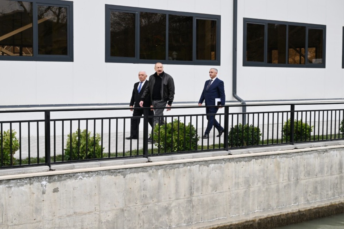 Президент Азербайджана принял участие в открытии новой гидроэлектростанции-ОБНОВЛЕНО 