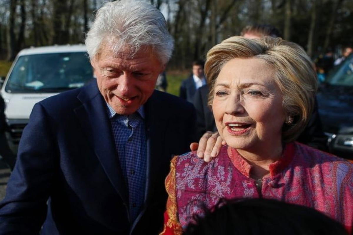 Билл и Хиллари Клинтон