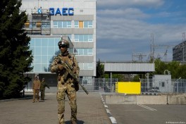 Россия разместила военную технику рядом с реакторами ЗАЭС