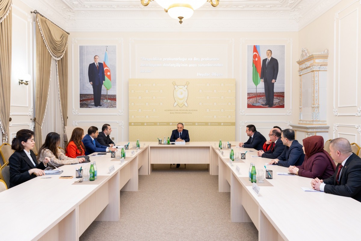 Делегация прокуратуры и судей Стамбула посетила Азербайджан с рабочим визитом-ФОТО 