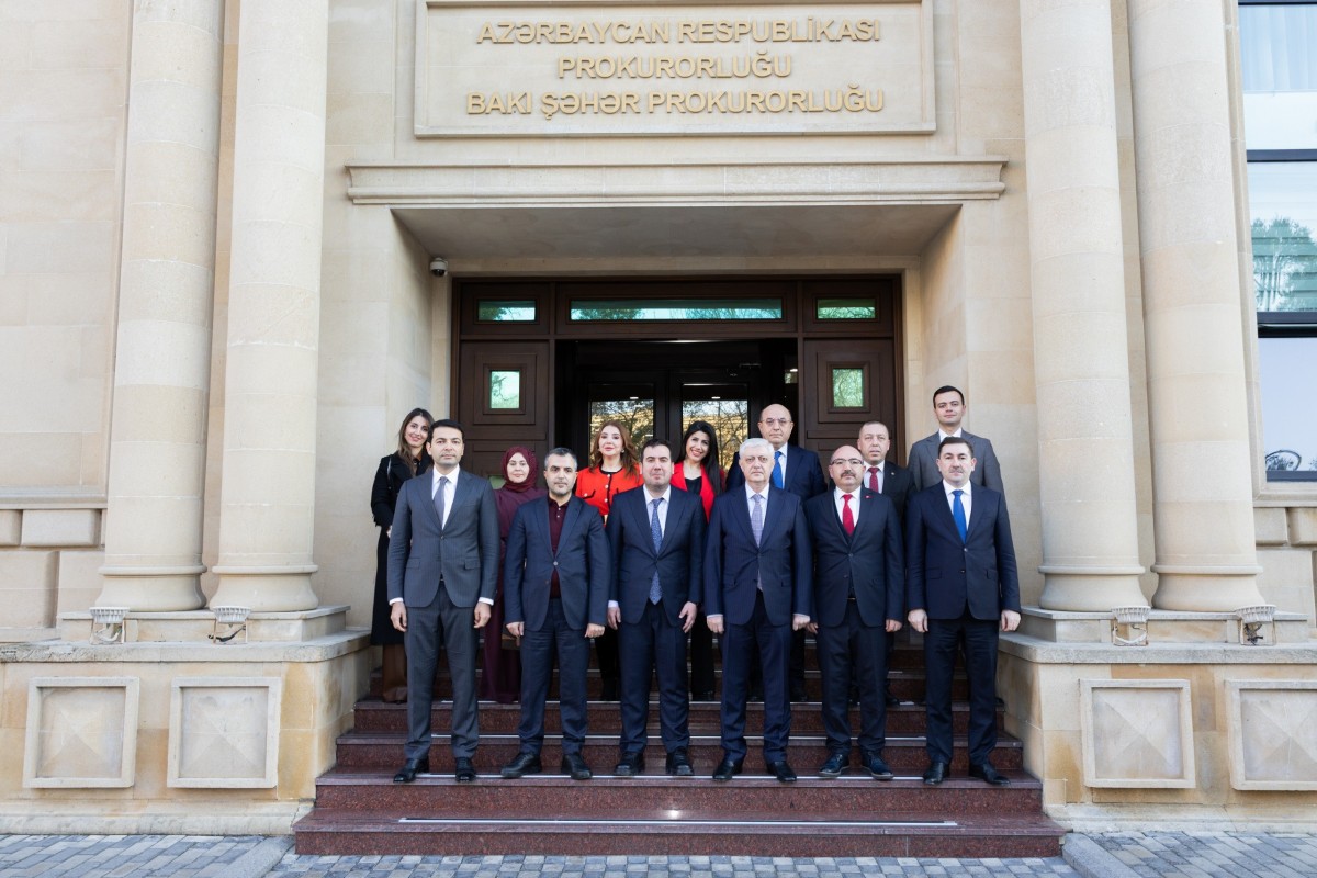 Делегация прокуратуры и судей Стамбула посетила Азербайджан с рабочим визитом-ФОТО 