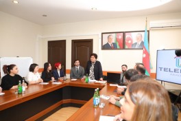 В Академии телерадиовещания продолжаются тренинги по азербайджанскому языку для СМИ-ФОТО 