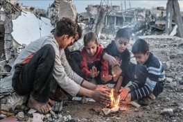 Холодная погода в Газе продолжает уносить жизни детей