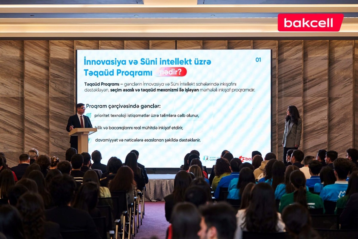 Bakcell и Фонд молодежи объявляют о запуске стипендиальной программы «Инновации и искусственный интеллект»-ФОТО 