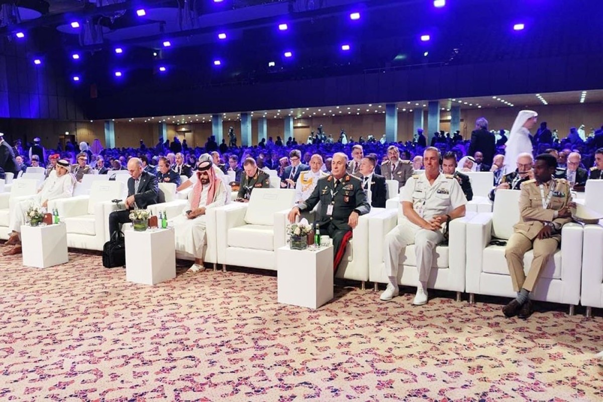 Начальник Генштаба азербайджанской армии участвует в международной выставке и конференции в Катаре-ФОТО 