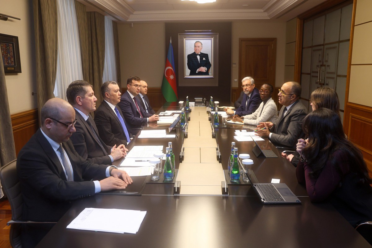 В Баку обсудили совместные проекты со Всемирным банком-ФОТО 