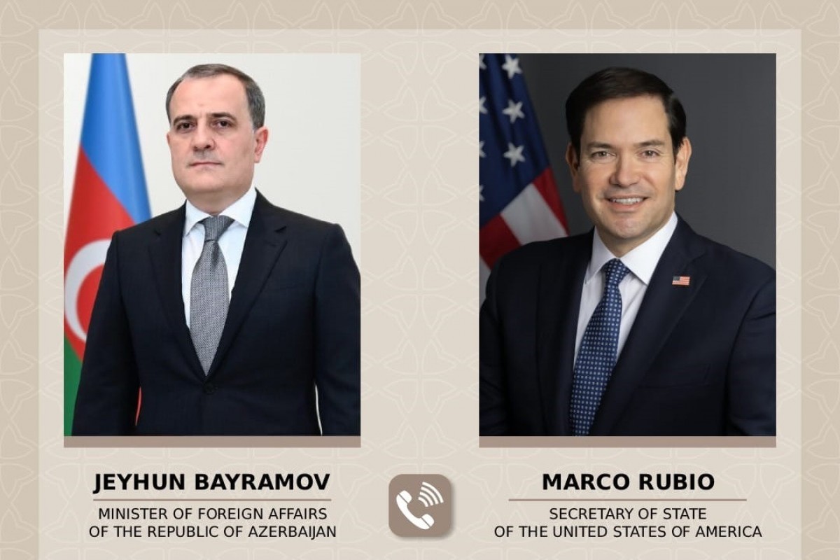 Джейхун Байрамов обсудил с Марко Рубио двустороннее сотрудничество между Азербайджаном и США