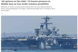 The Jerusalem Post: Штаты увеличивают свое военное присутствие на Ближнем Востоке