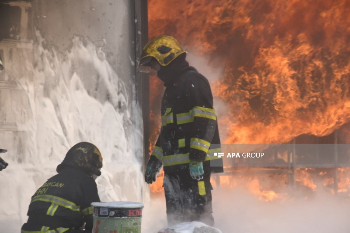 Силы МЧС смогли потушить пожар на объекте в Наримановском районе-ФОТО -ОБНОВЛЕНО 
