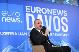 Президент Азербайджана: К 2032 году мы ожидаем выработку в стране восьми гигаватт солнечной и ветровой энергии