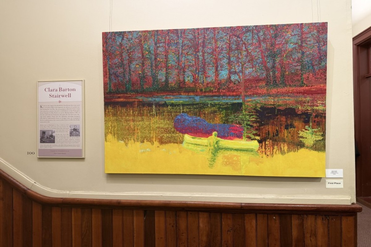 Картина азербайджанского художника признана лучшей на конкурсе в Вашингтоне-ФОТО 