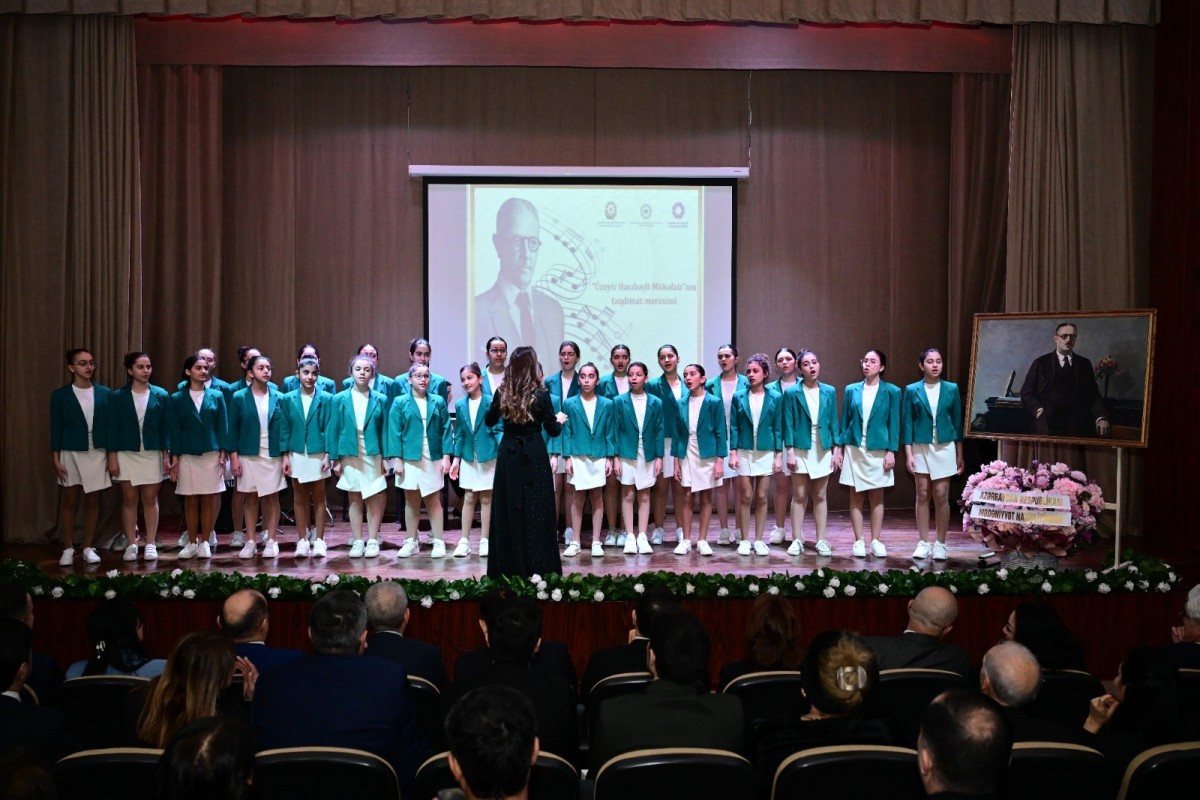 Лауреаты премии имени Узеира Гаджибейли удостоены наград-ФОТО 