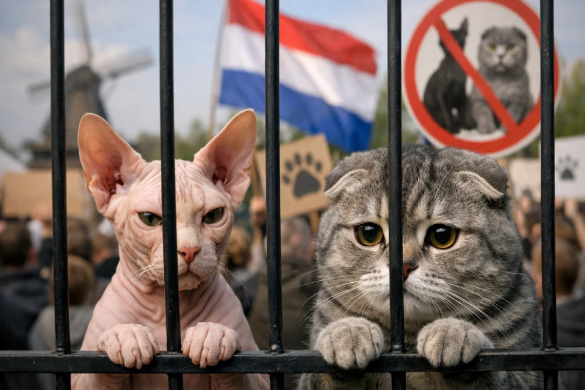 Нидерланды ввели запрет на породы кошек с экстремальной внешностью