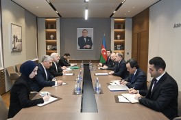 Байрамов принял делегацию МИД Ирана