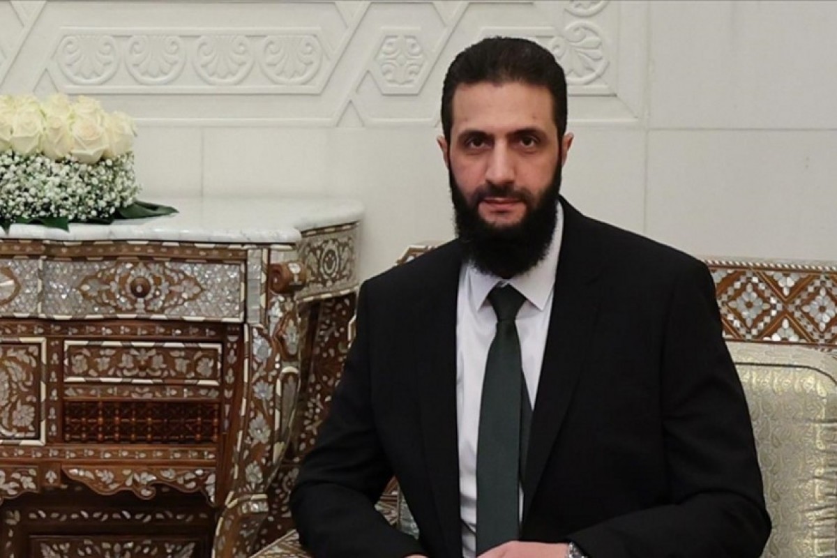 Пезидент Сирии на переходный период Ахмед аш-Шараа