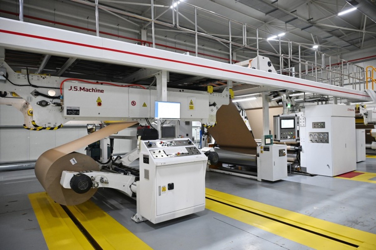 Президент Азербайджана открыл предприятие по производству картонной тары в Сумгайыте-ФОТО 