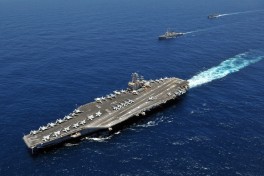 Пентагон подтвердил, что авианосец «USS Abraham Lincoln» находится в Индийском океане