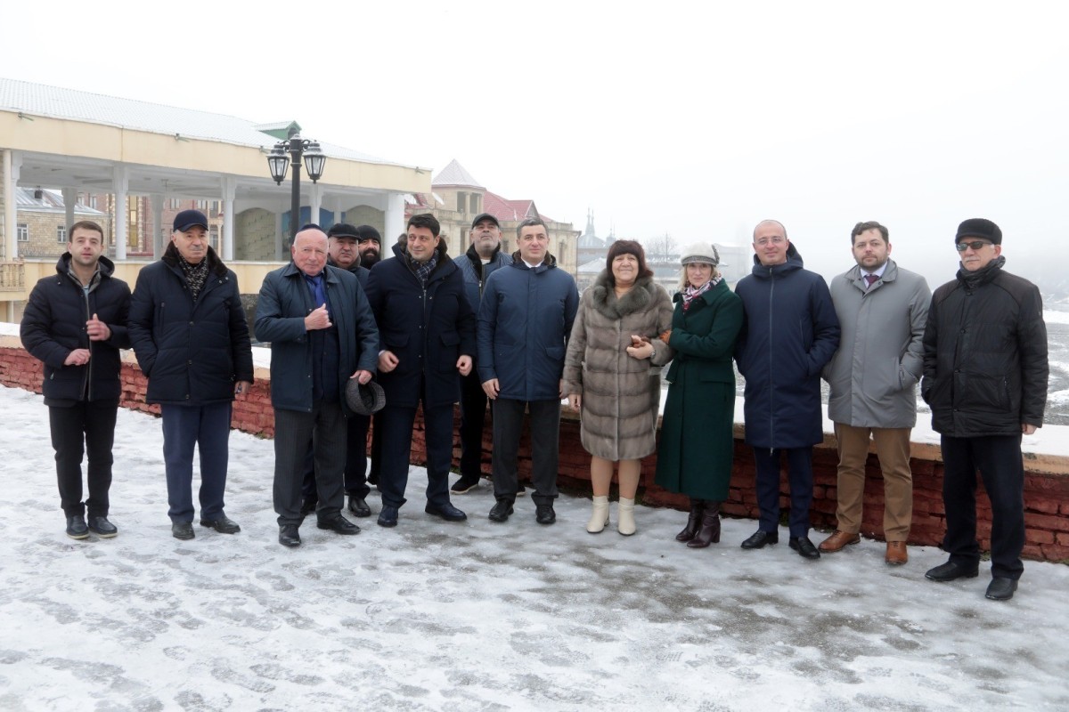 Международный день памяти жертв Холокоста отметили в Музее горских евреев в Баку-ФОТО 