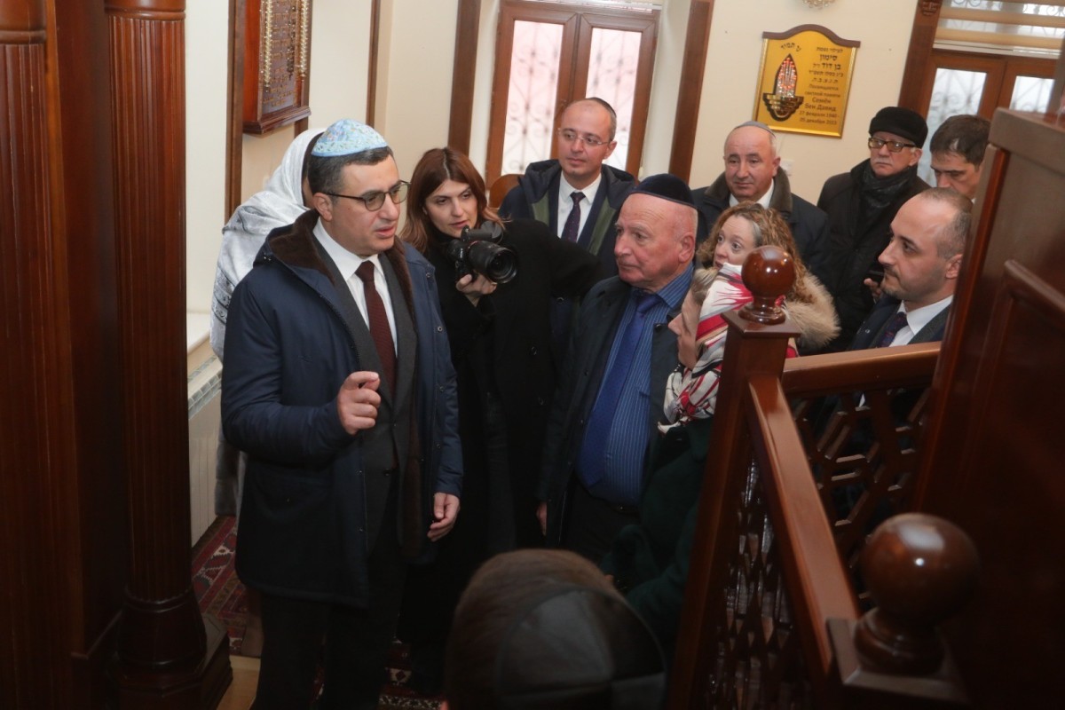 Международный день памяти жертв Холокоста отметили в Музее горских евреев в Баку-ФОТО 