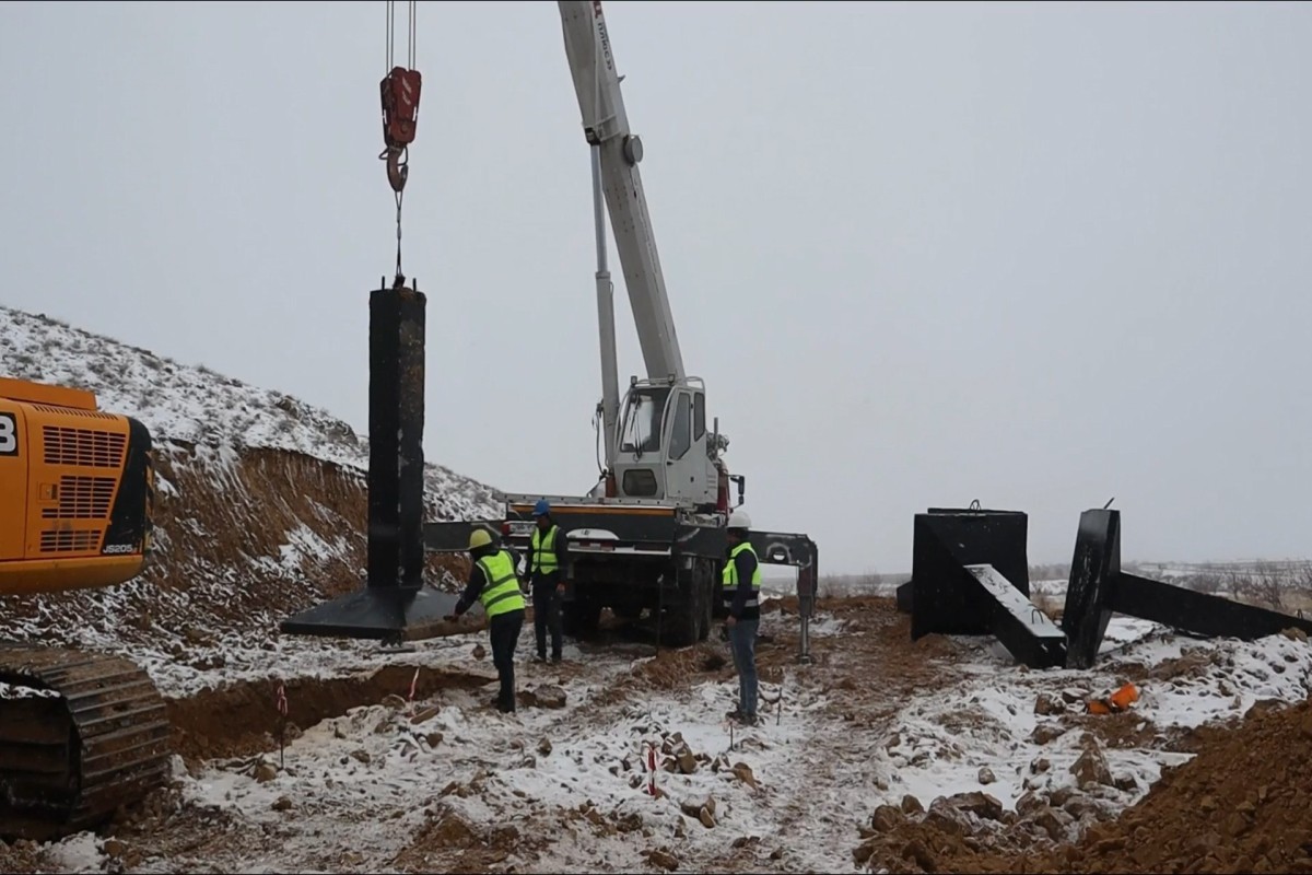 «Азерэнержи» начала строительство Зангезурской линии электропередачи-ФОТО 