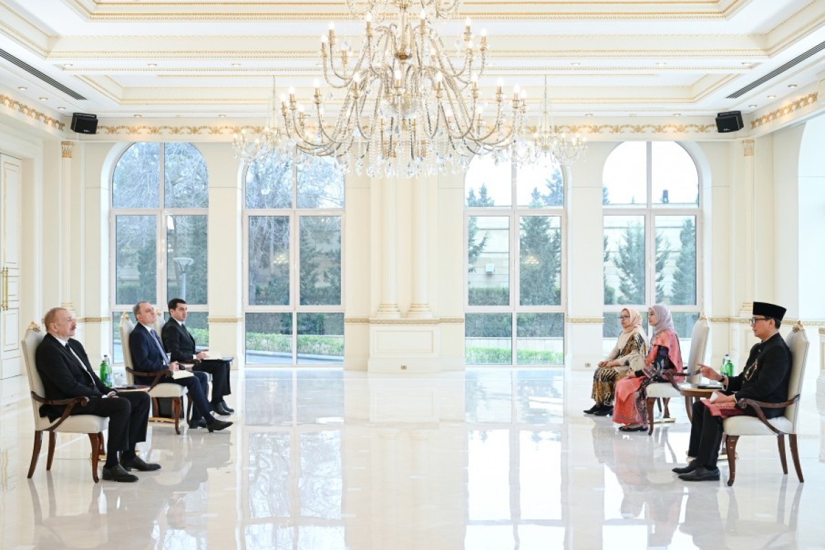 Посол Индонезии вручил верительные грамоты президенту Алиеву -ФОТО 