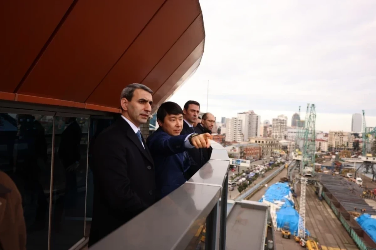 ADY и грузинские порты усиливают сотрудничество по Среднему коридору-ФОТО 