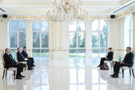 Глава государства принял верительные грамоты посла Норвегии-ФОТО 