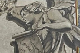 Ангел на фреске в римской церкви стал похож на премьера Джорджу Мелони