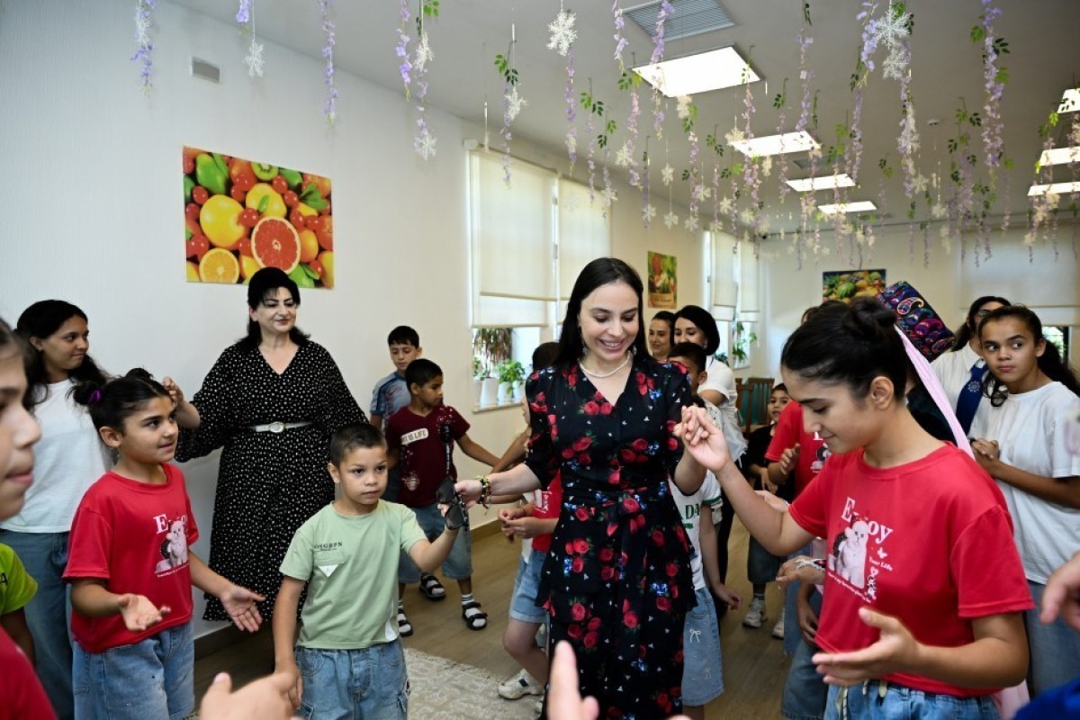 В ходе визита в Шеки Лейла Алиева посетила социальные и культурные объекты города-ФОТО -ОБНОВЛЕНО 