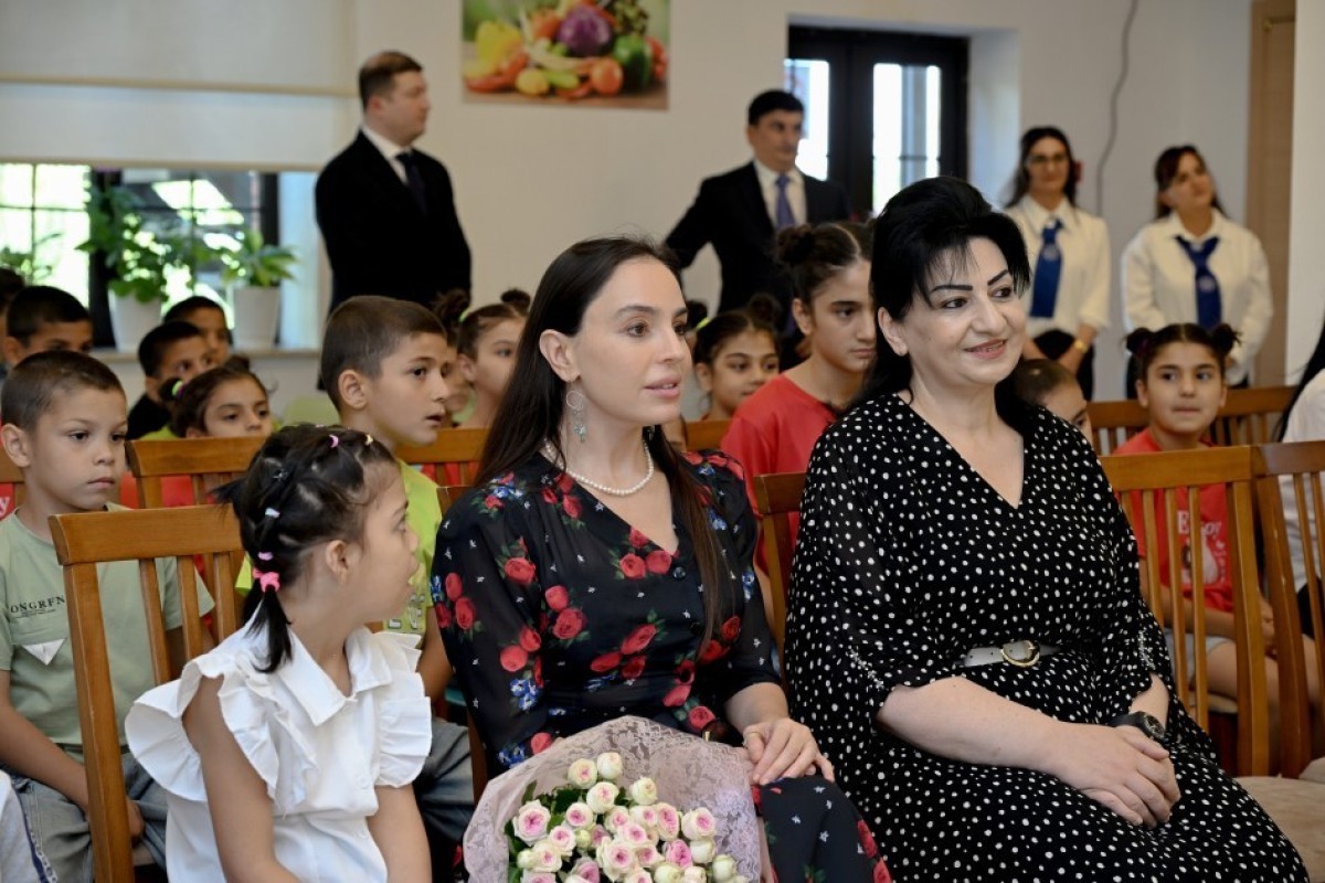 В ходе визита в Шеки Лейла Алиева посетила социальные и культурные объекты города-ФОТО -ОБНОВЛЕНО 