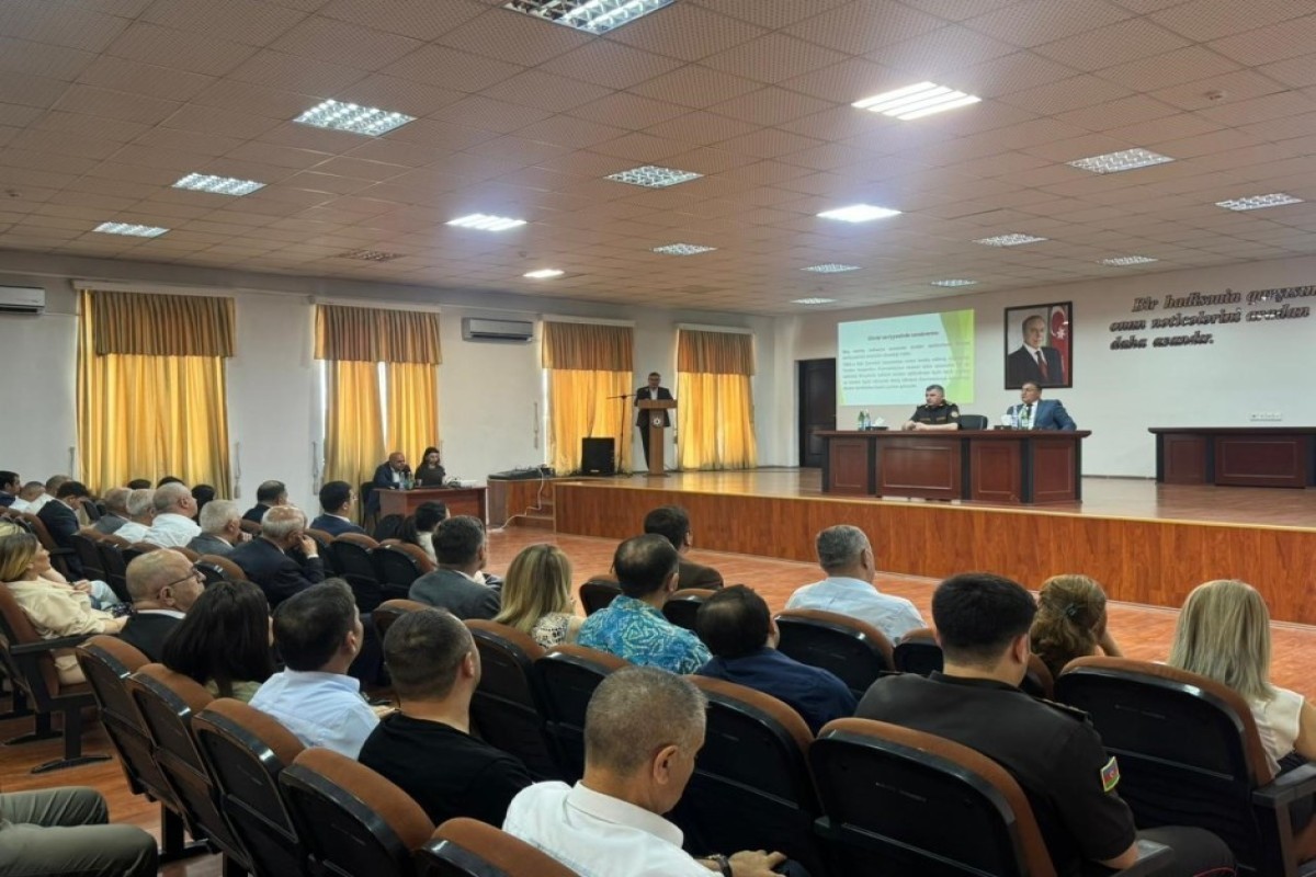МЧС провело мероприятие по радиационной безопасности в Баку-ФОТО 