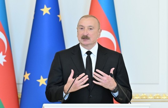 Президент Ильхам Алиев