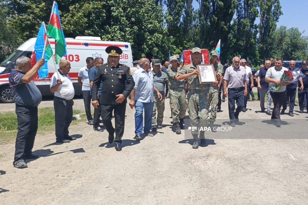 В Физули похоронили останки пропавшего без вести участника Первой Карабахской войны