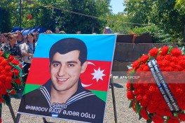 В Геранбое предали земле останки пропавшего без вести участника Первой Карабахской войны