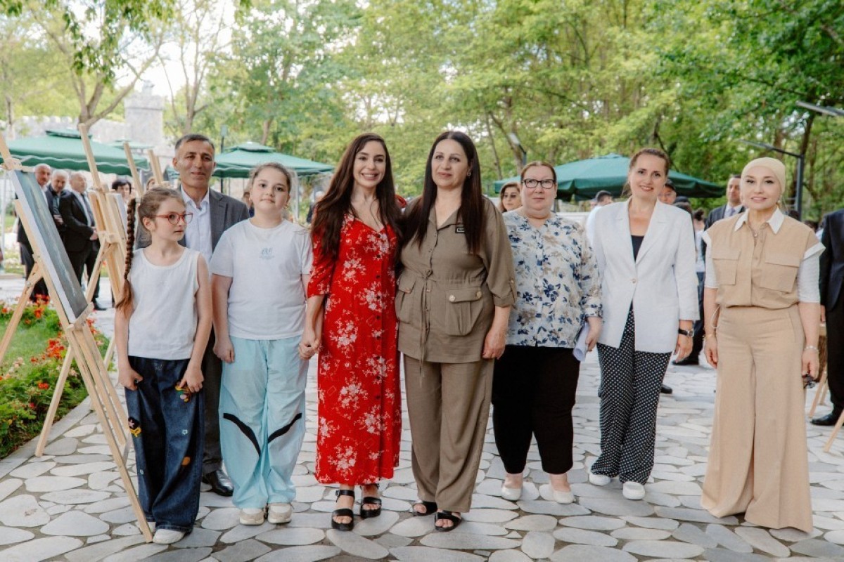 В Габале при участии Лейлы Алиевой прошли выставка и акция по озеленению-ФОТО 