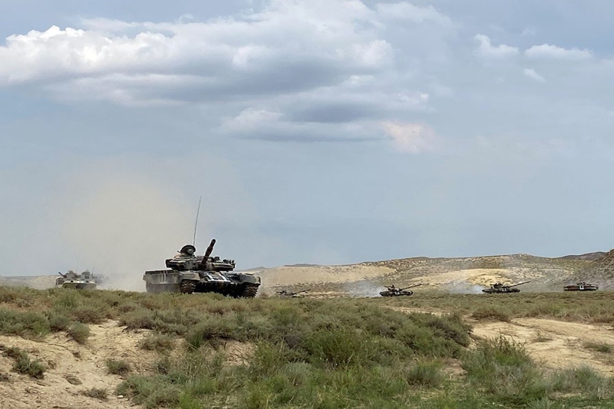 В Азербайджане прошли крупные учения Сухопутных войск с боевой стрельбой-ФОТО -ВИДЕО 