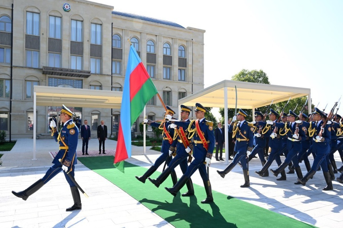 В Шуше прошла официальная встреча лидеров Азербайджана и Словакии -ФОТО 