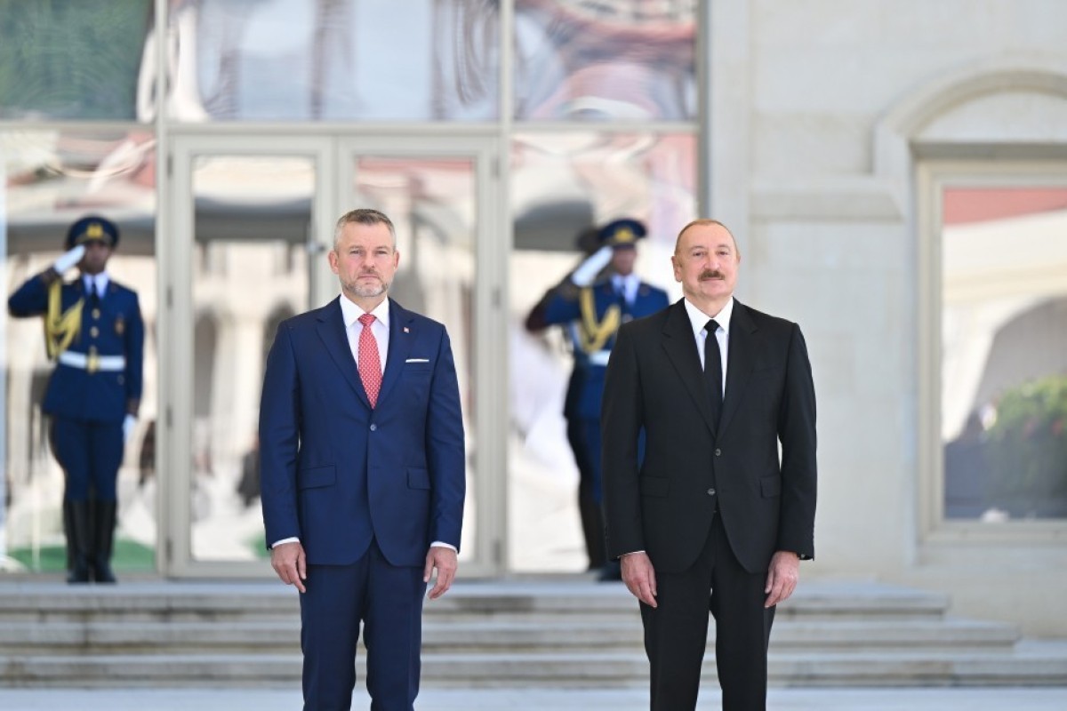 В Шуше прошла официальная встреча лидеров Азербайджана и Словакии -ФОТО 
