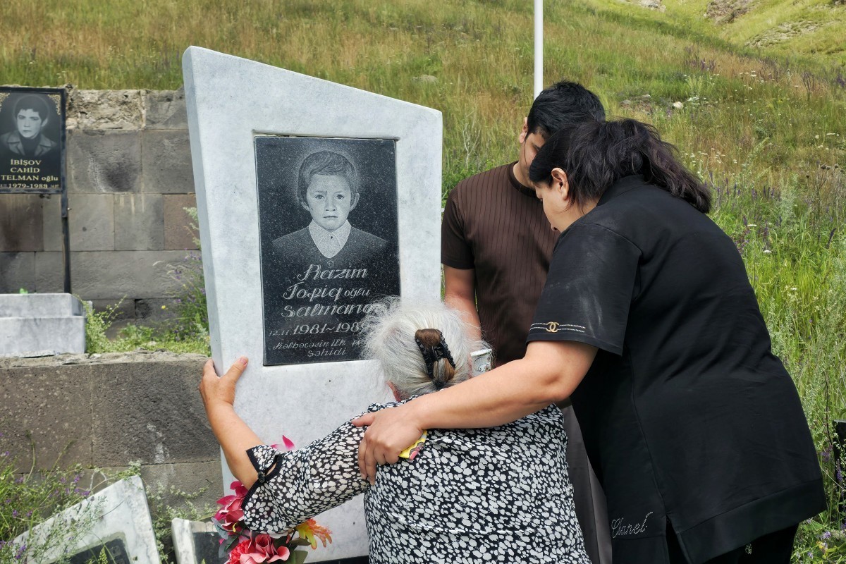 В Кяльбаджаре почтили память детей, погибших в трагедии 14 июля 1989 года-ФОТО 