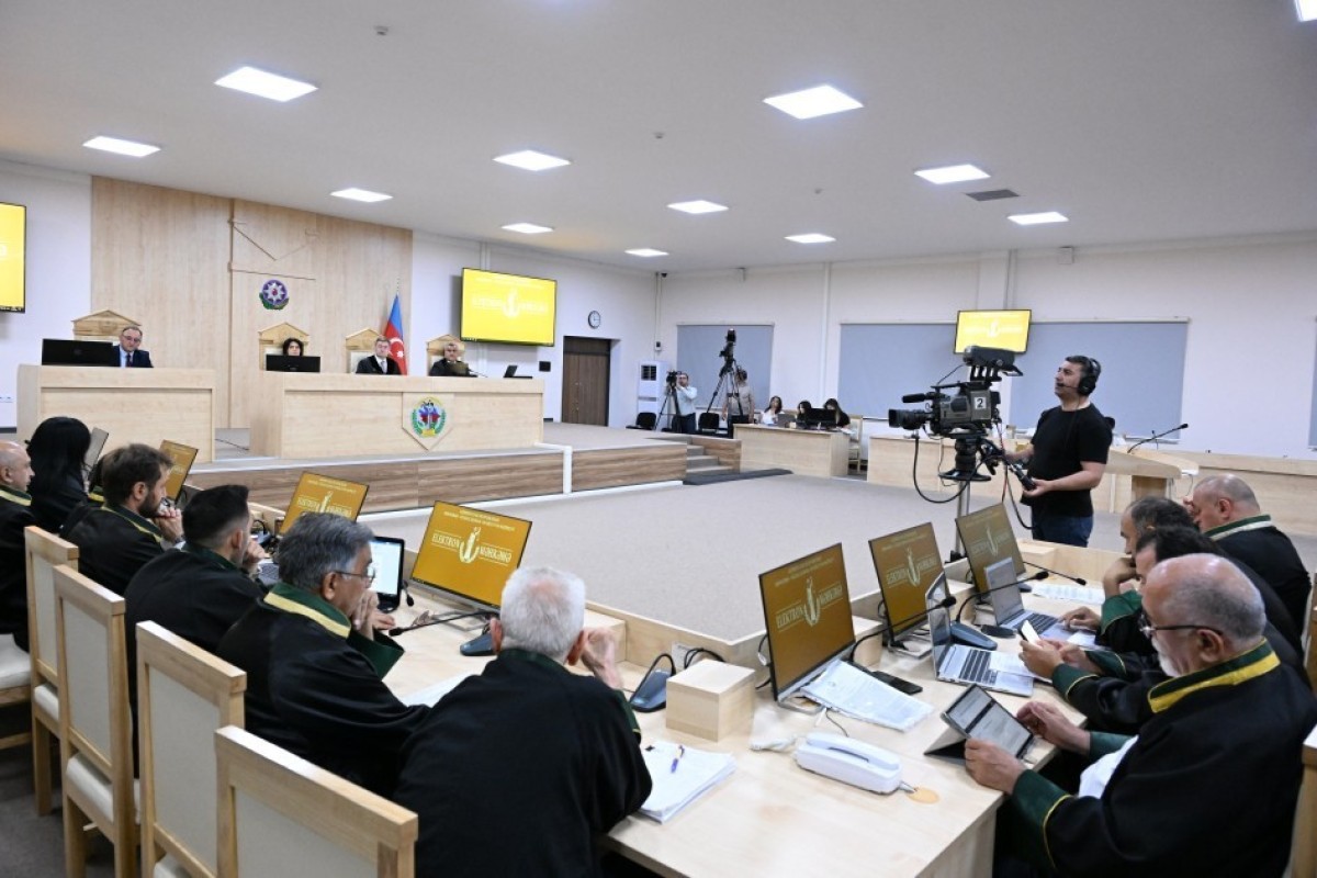 В Бакинском апелляционном суде продолжился процесс по жалобам Араика Арутюняна и других-ФОТО 
